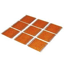 9 plaques de 100 perles (centaines) - Eveil Montessori Maroc