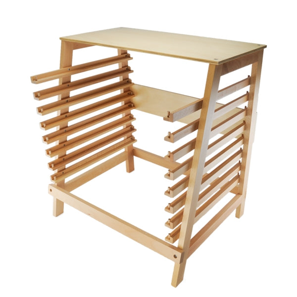 Meuble de rangement pour puzzles - Eveil Montessori Maroc