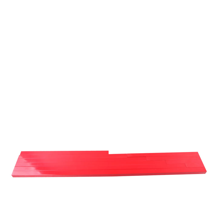 Barres rouges haut de gamme - Eveil Montessori Maroc