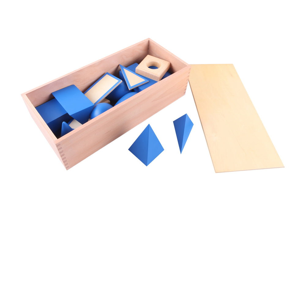 Solides de géométrie - Eveil Montessori Maroc