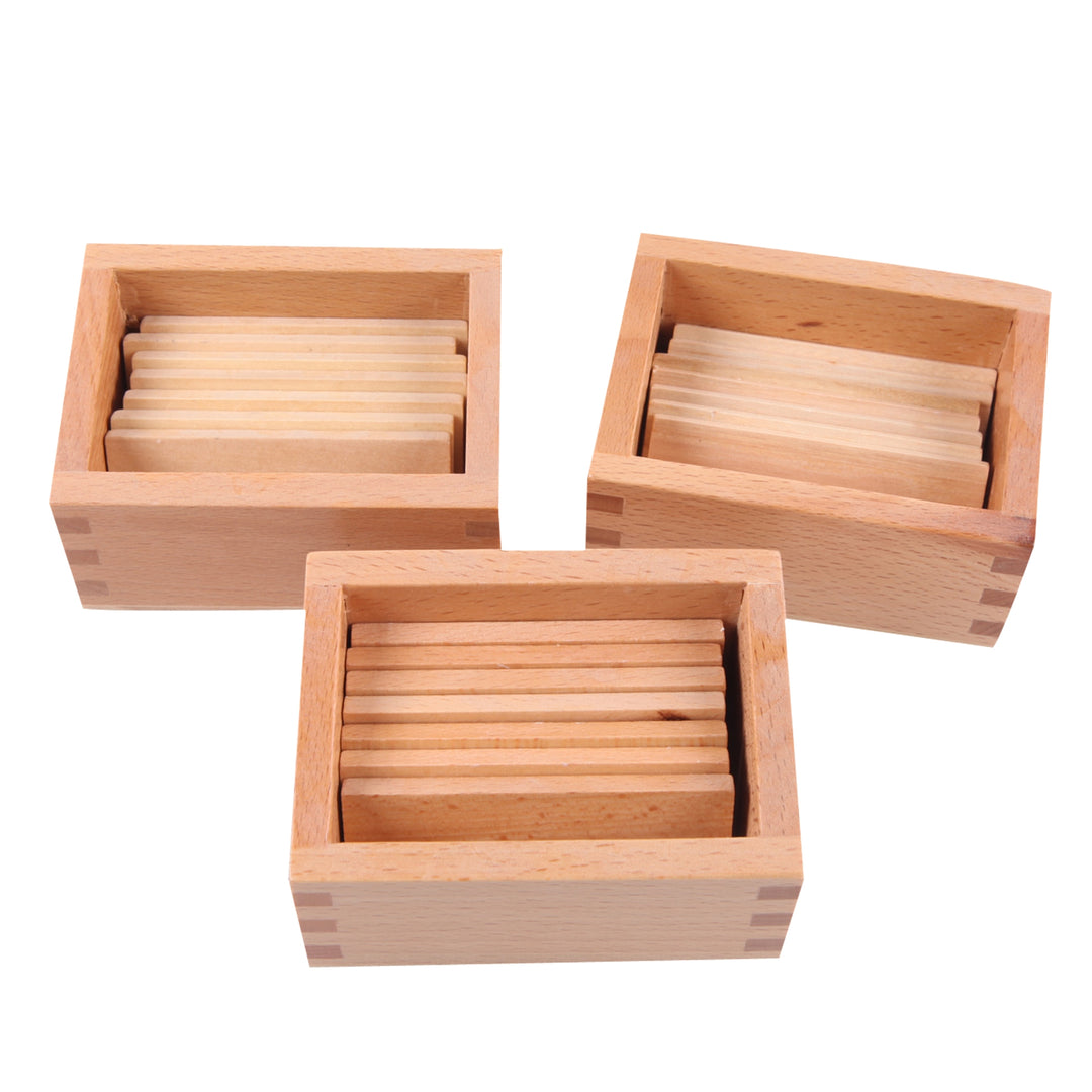 Tablettes baryques - Eveil Montessori Maroc