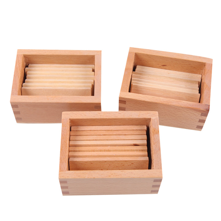 Tablettes baryques - Eveil Montessori Maroc