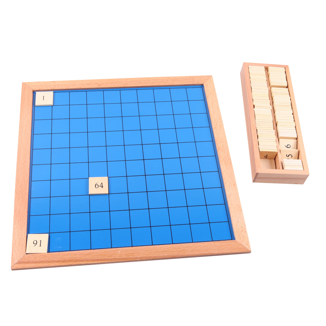 Tableau de 100 complet - Eveil Montessori Maroc