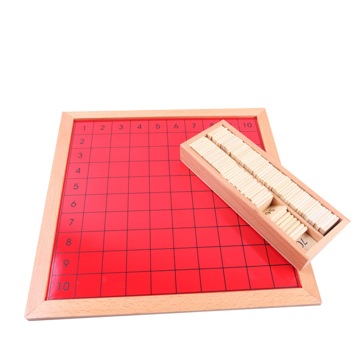 Tableau de pythagore - Eveil Montessori Maroc