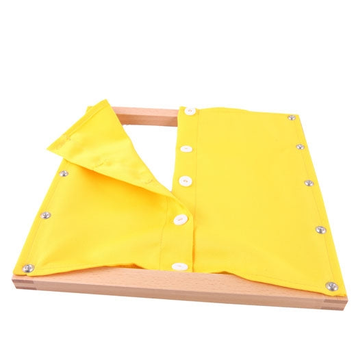 Cadre d'habillage Petits boutons - Eveil Montessori Maroc