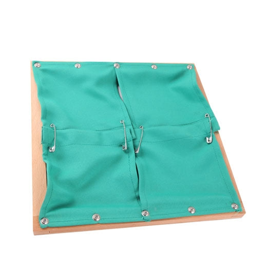 Cadre d'habillage à épingles à nourrice - Eveil Montessori Maroc