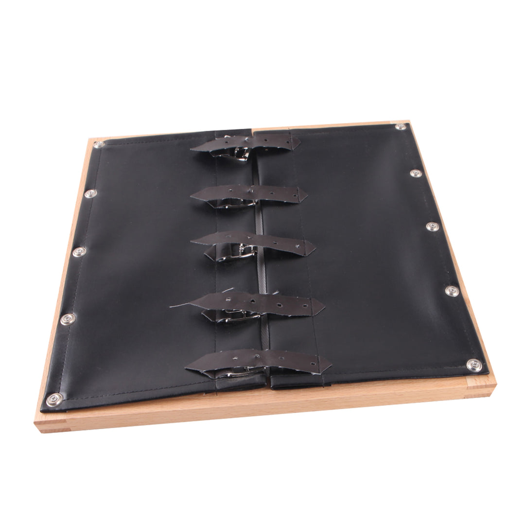 Cadre d'habillage des boucles en cuir - Eveil Montessori Maroc