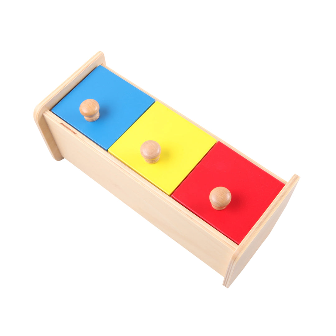 Boîte à tiroirs - Eveil Montessori Maroc