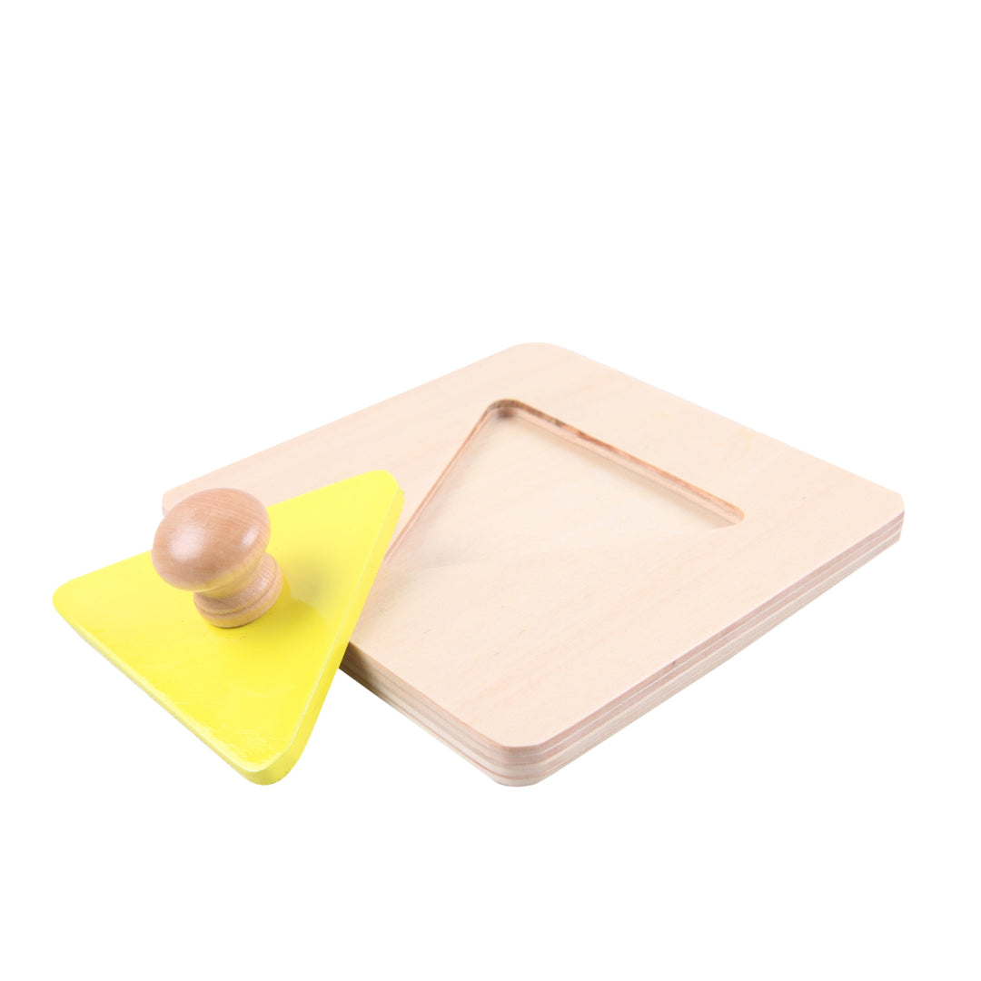 Jeu de 4 puzzles formes géométriques - Eveil Montessori Maroc