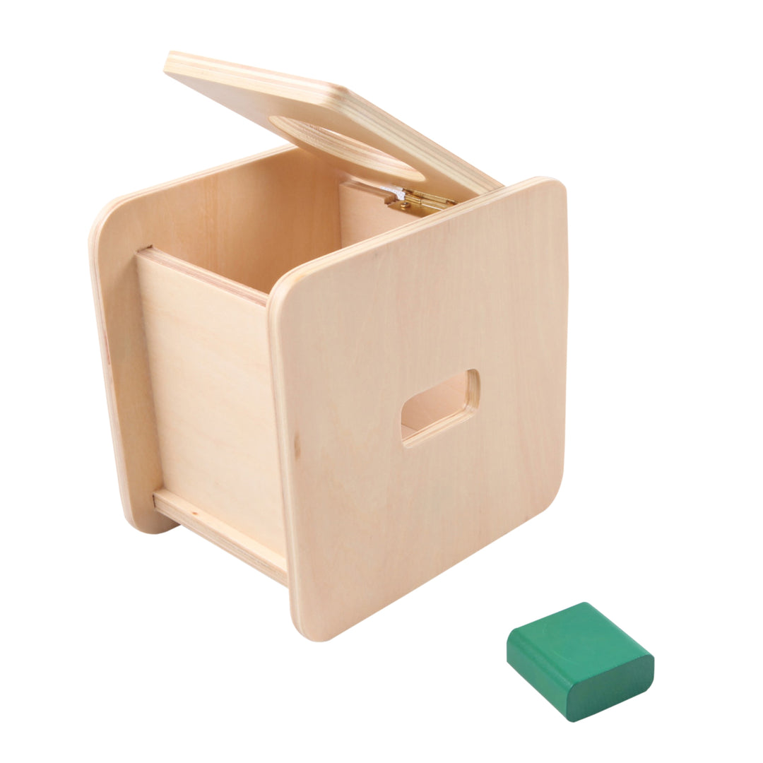 Boîte d'encastrement pour prisme rectangulaire - Eveil Montessori Maroc