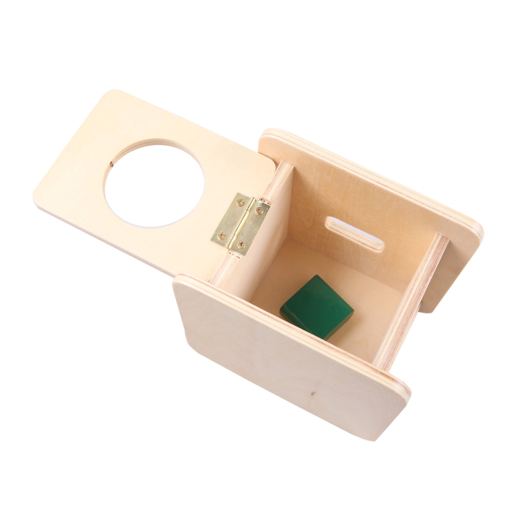 Boîte d'encastrement pour prisme rectangulaire - Eveil Montessori Maroc