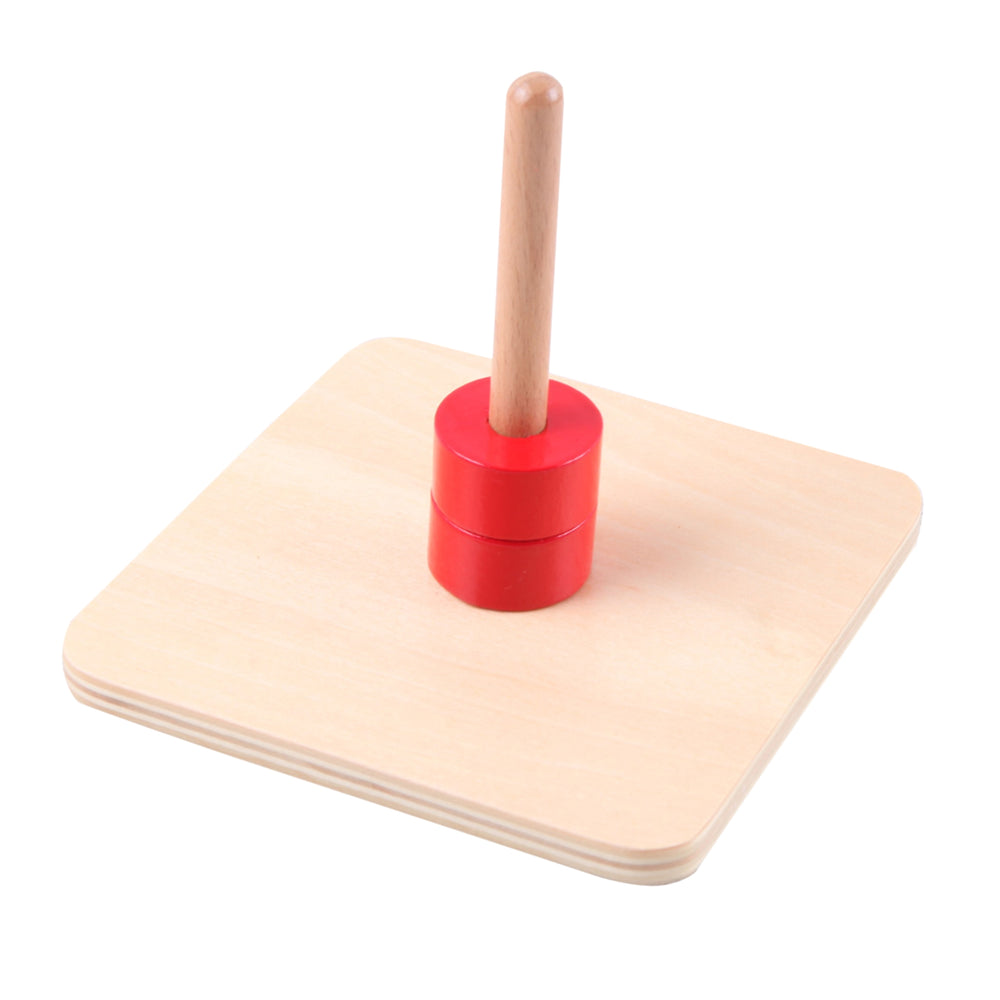 Disques sur tige verticale - Eveil Montessori Maroc