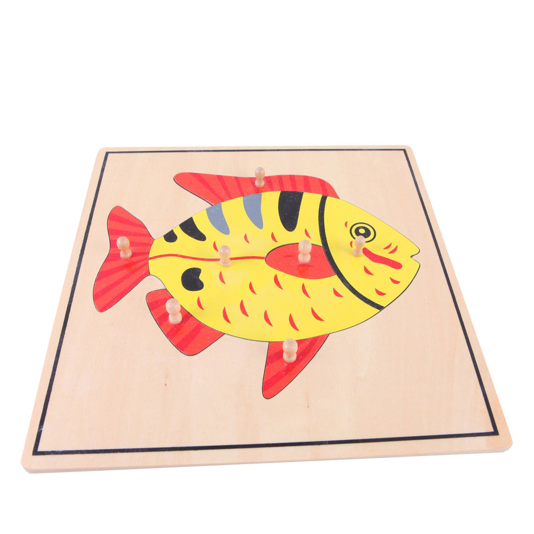 Puzzle Poisson - Eveil Montessori Maroc