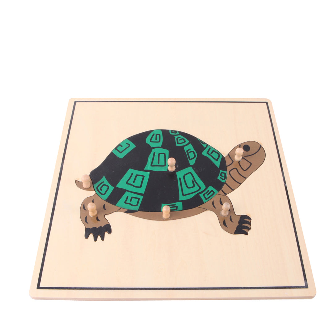 Puzzle de la tortue - Eveil Montessori Maroc