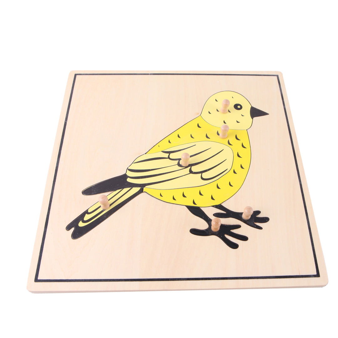 Puzzle Oiseau - Eveil Montessori Maroc