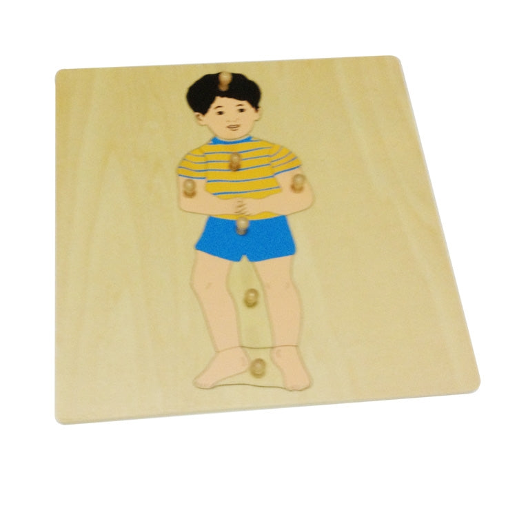 puzzle du garçon - Eveil Montessori Maroc