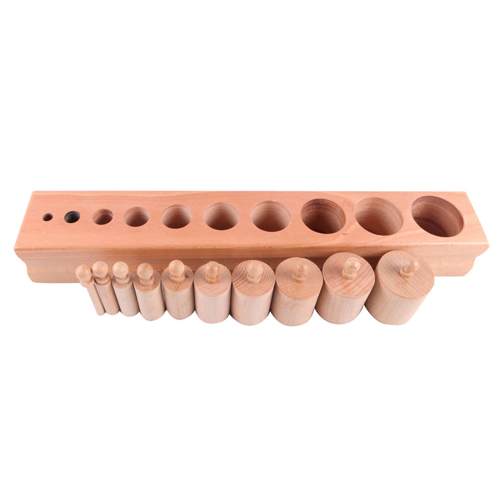 Blocs de cylindres - Eveil Montessori Maroc