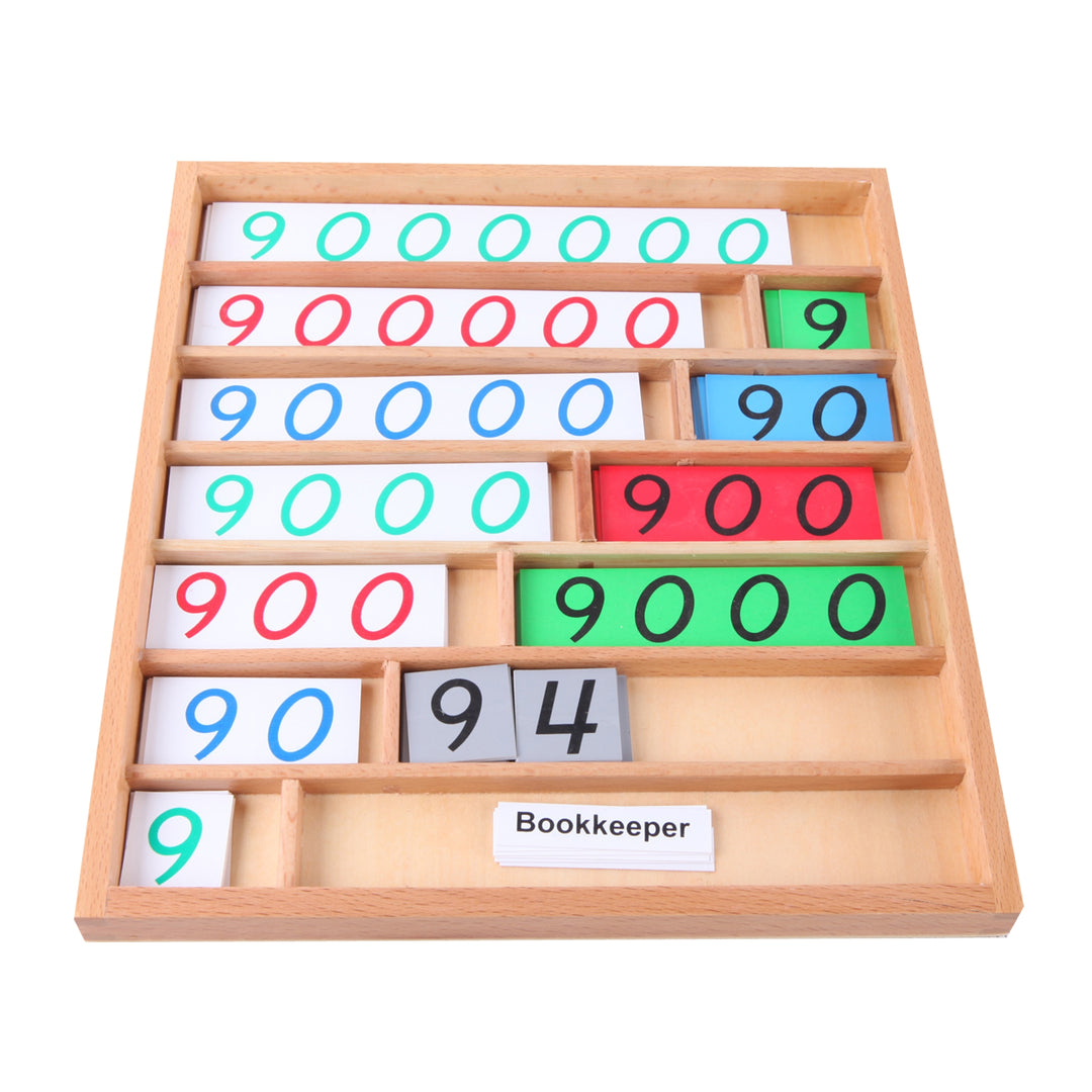 Jeu de la banque - Eveil Montessori Maroc