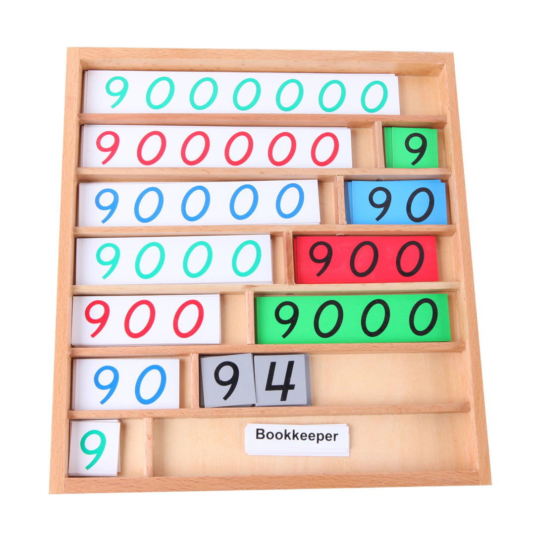 Jeu de la banque - Eveil Montessori Maroc