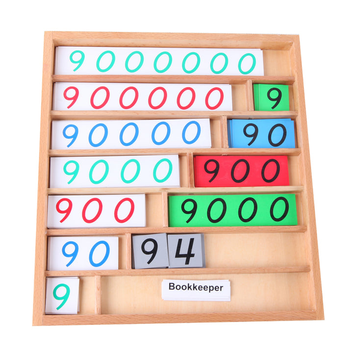 Jeu de la banque - Eveil Montessori Maroc