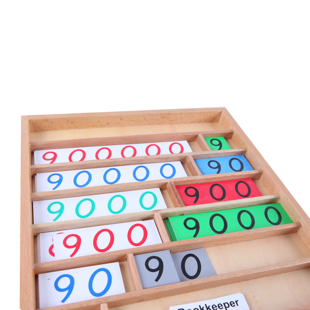 Jeu de la banque - Eveil Montessori Maroc