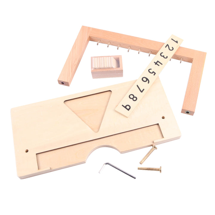 Support pour perles de 1 À 9 - Eveil Montessori Maroc