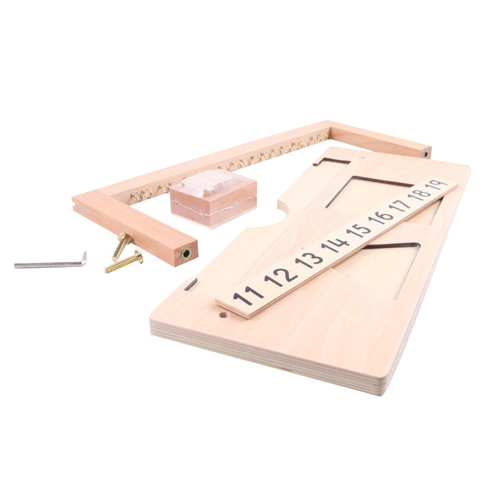 Support pour perles de 11 à 19 - Eveil Montessori Maroc