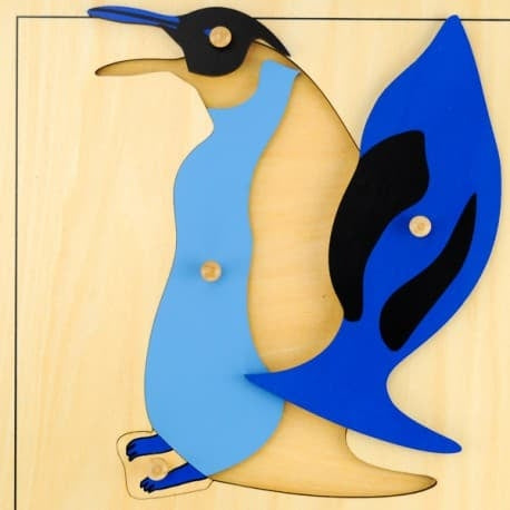 Puzzle du pingouin - Eveil Montessori Maroc