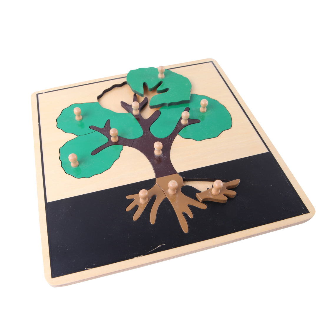 Puzzle de l'arbre - Eveil Montessori Maroc