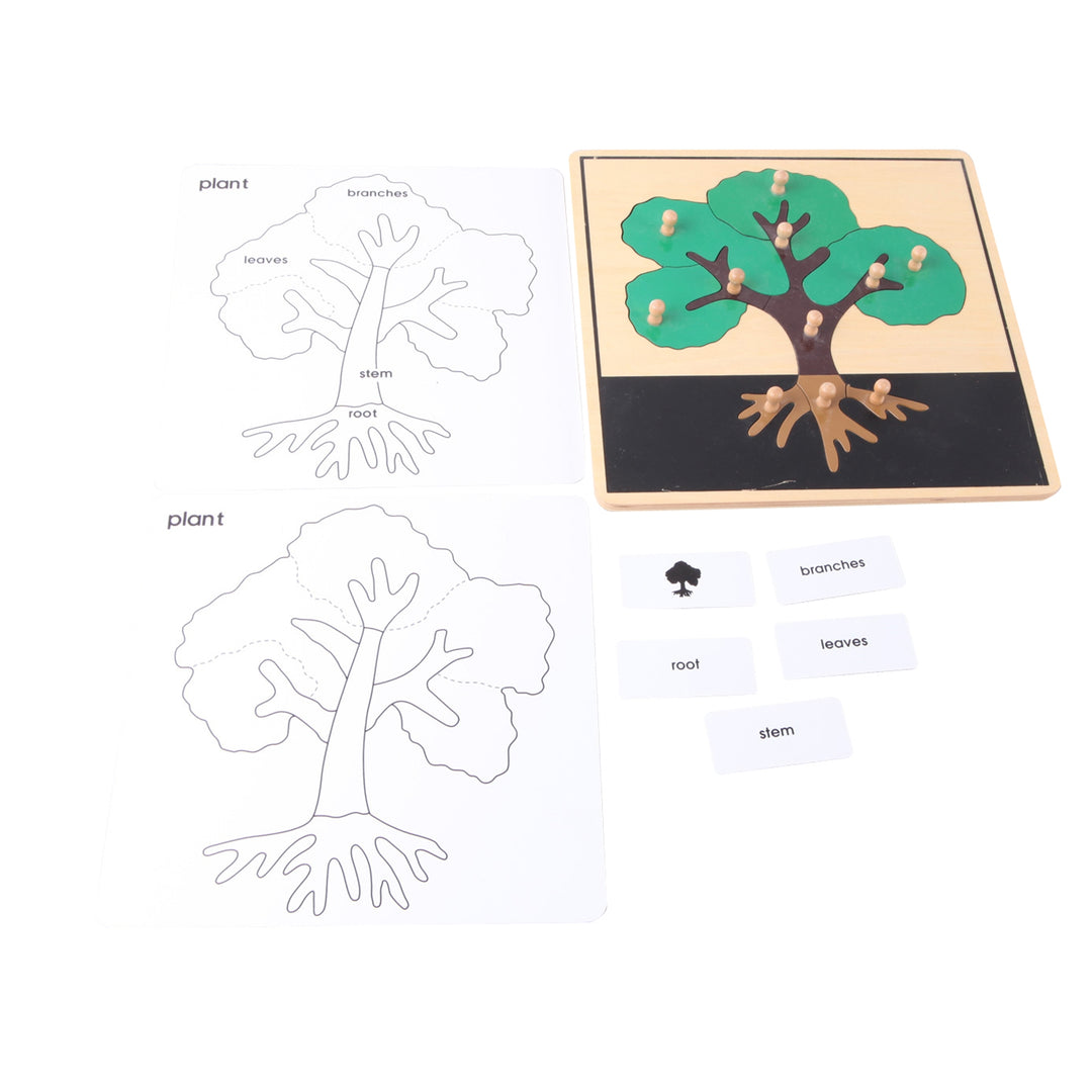 Puzzle de l'arbre - Eveil Montessori Maroc