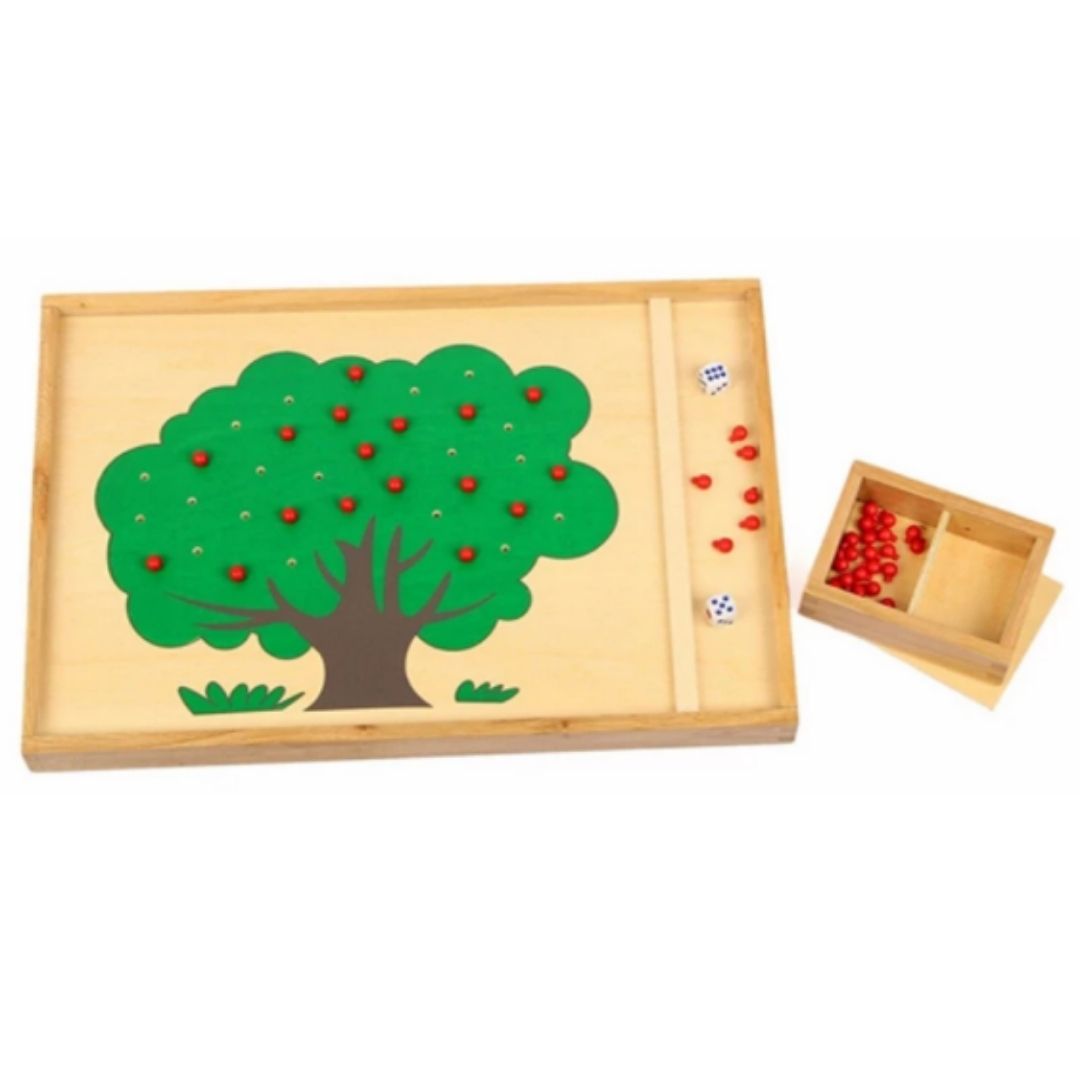 Jeu du Pommier Montessori - Eveil Montessori Maroc