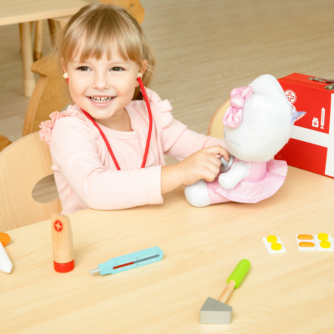 Valise de docteur - 11 pièces - Eveil Montessori Maroc