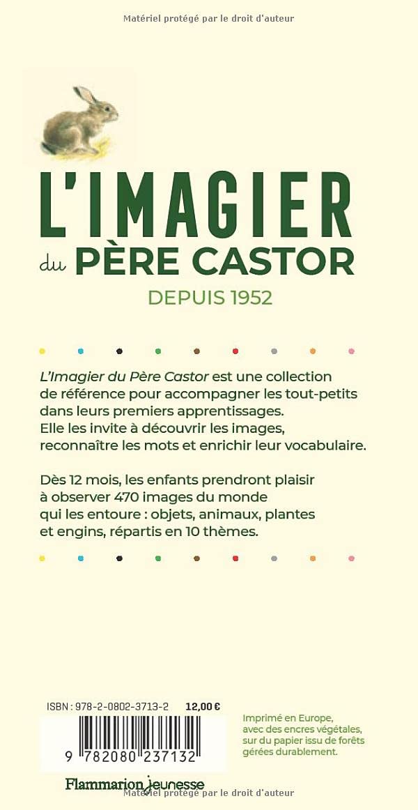 IMAGIER DU PÈRE CASTOR EN PHOTOS : 470 IMAGES 10 THÈMES LA RÉFÉRENCE DES TOUT-PETITS - Eveil Montessori Maroc