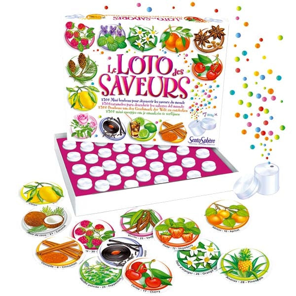 Le Loto Des Saveurs - Eveil Montessori Maroc