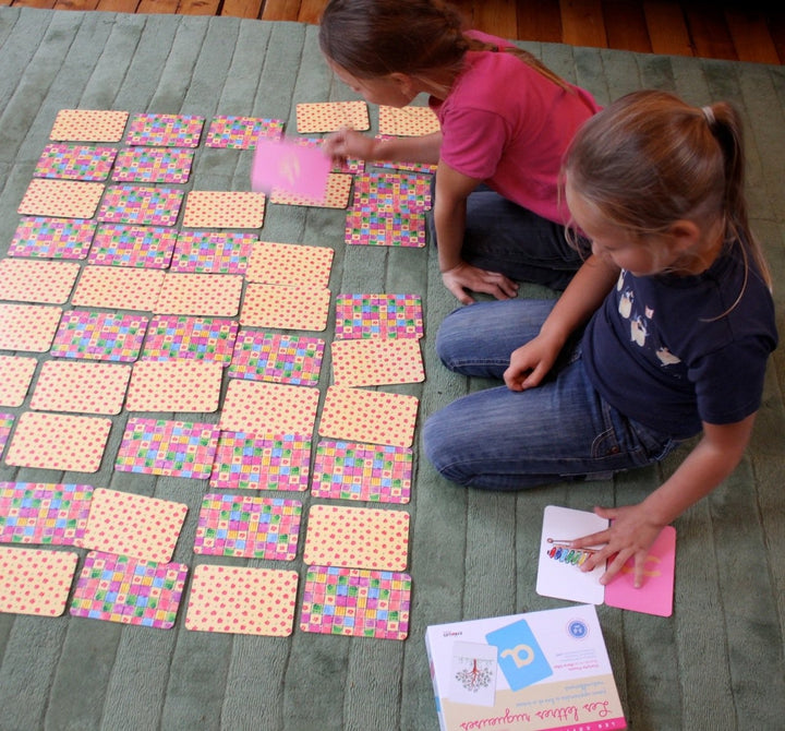 Les lettres rugueuses - Eveil Montessori Maroc