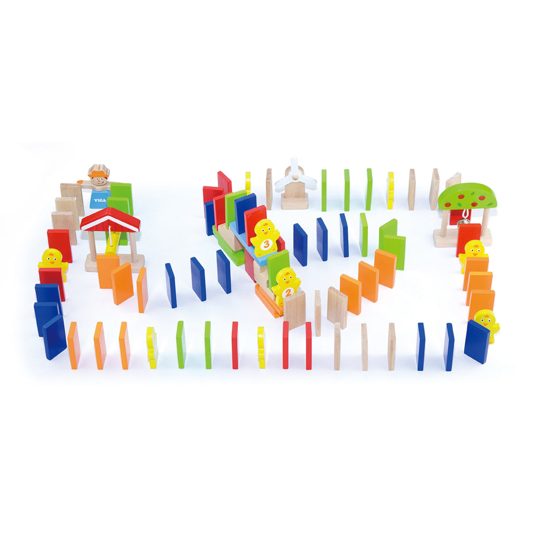 Dominos 116-pièces - Eveil Montessori Maroc