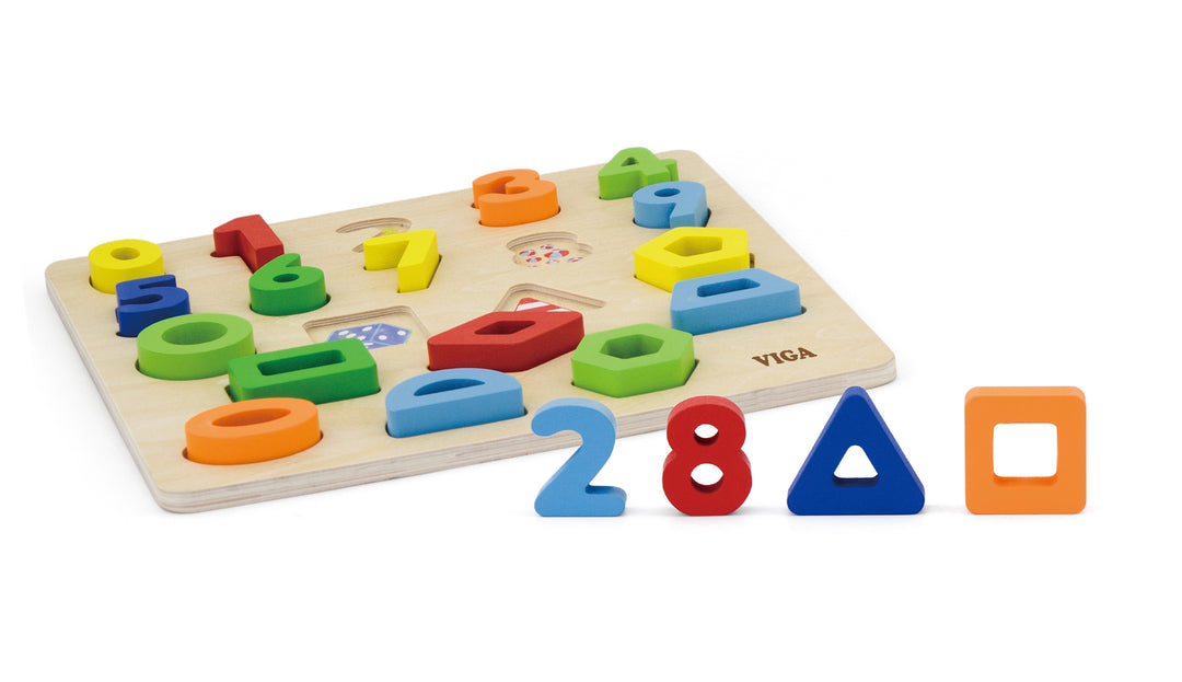 Puzzle - Nombres et formes