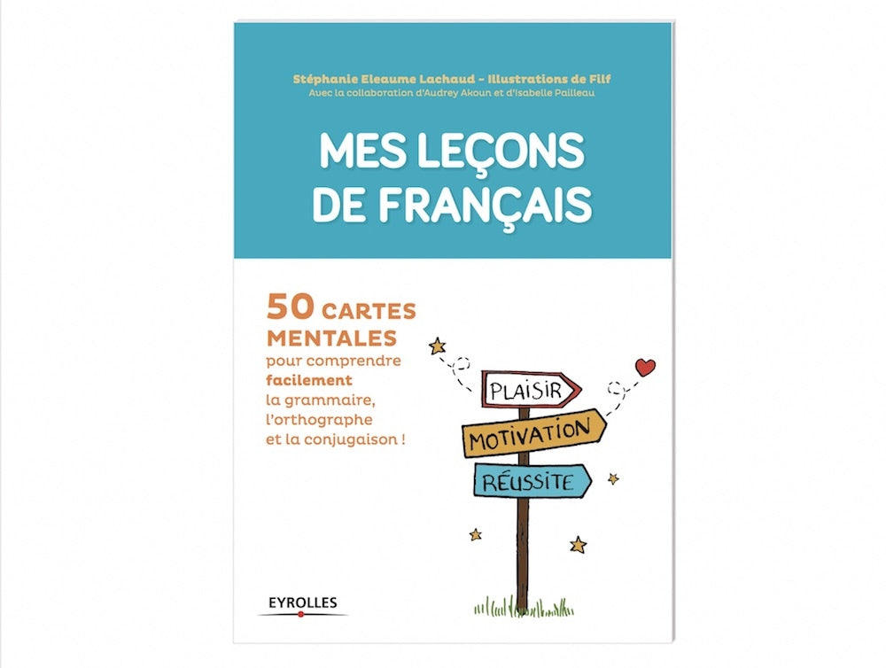 Mes leçons de Français en cartes mentales – Coffret cycle 3 (CM1, CM2, 6e) - Eveil Montessori Maroc