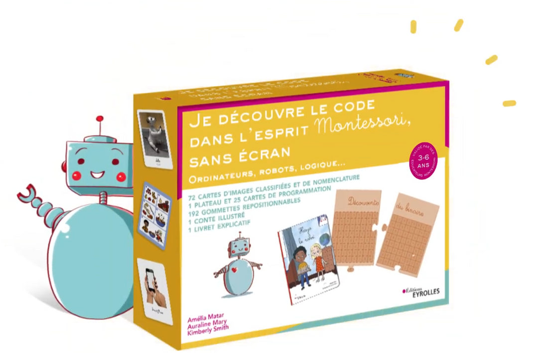 Je découvre le code dans l'esprit Montessori, sans écran - Eveil Montessori Maroc