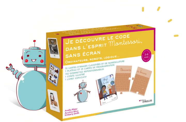 Je découvre le code dans l'esprit Montessori, sans écran - Eveil Montessori Maroc