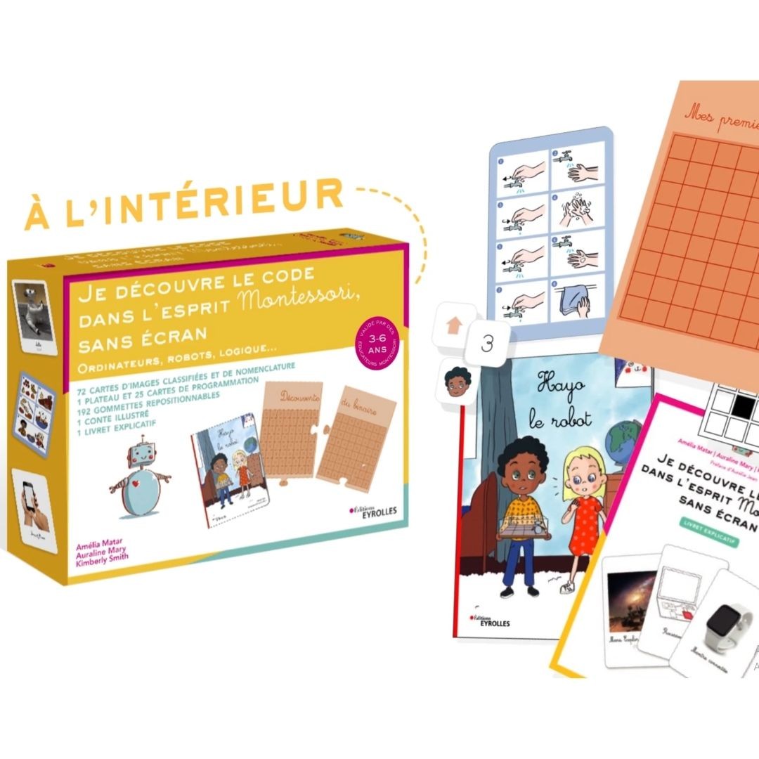 Je découvre le code dans l'esprit Montessori, sans écran - Eveil Montessori Maroc