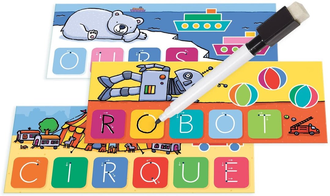 J'écris les mots - Eveil Montessori Maroc