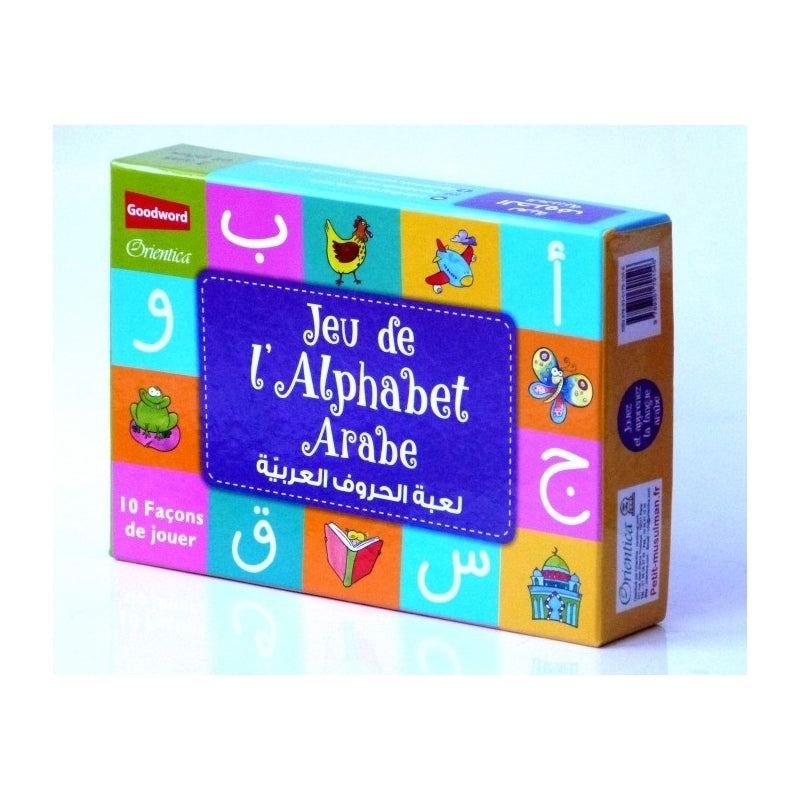 Jeu de l'alphabet arabe - Eveil Montessori Maroc