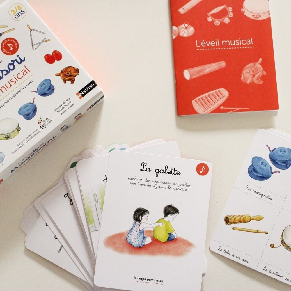 Mon coffret d’éveil musical Montessori - Eveil Montessori Maroc