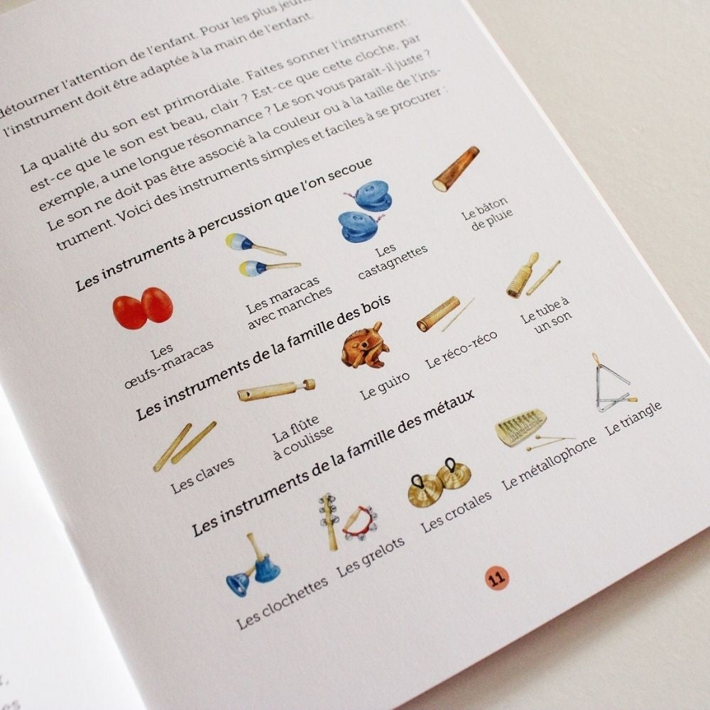 Mon coffret d’éveil musical Montessori - Eveil Montessori Maroc