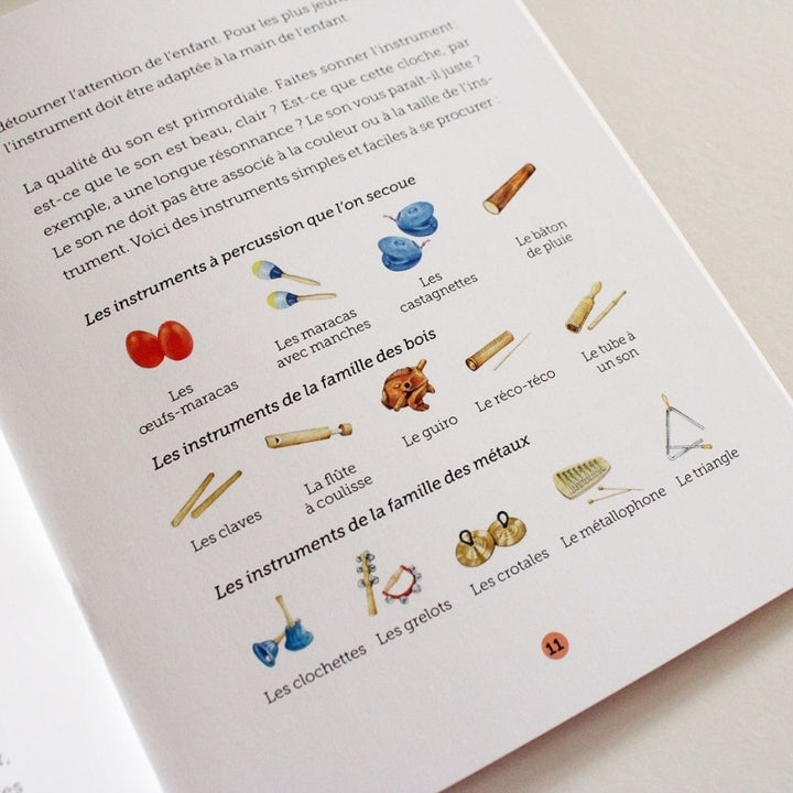 Mon coffret d’éveil musical Montessori - Eveil Montessori Maroc