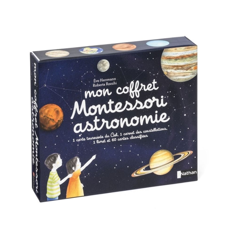 Mon coffret Montessori astronomie - Dès 5 ans - Eveil Montessori Maroc
