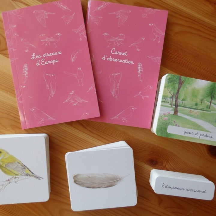 Mon Coffret Montessori des Oiseaux - Dès 3 ans - Eveil Montessori Maroc