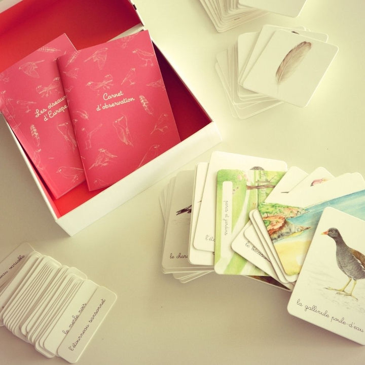 Mon Coffret Montessori des Oiseaux - Dès 3 ans - Eveil Montessori Maroc
