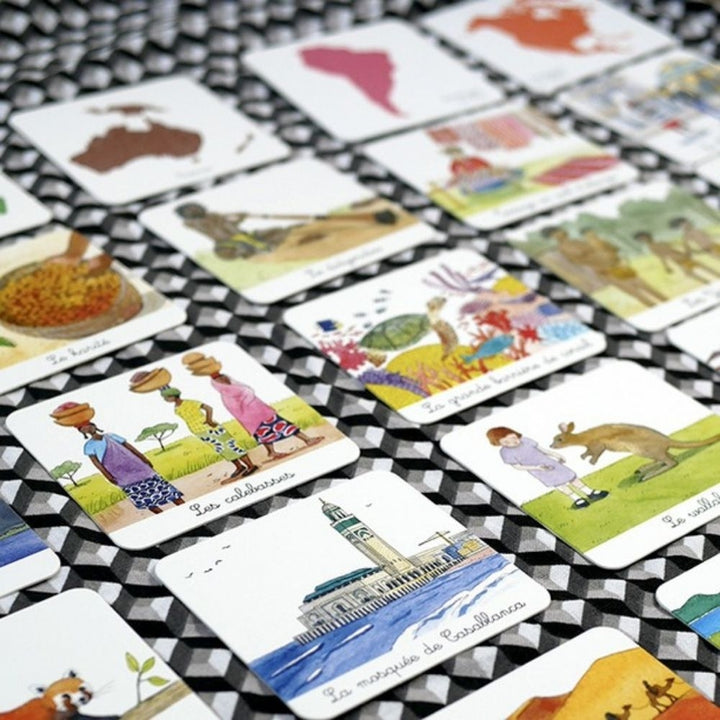 Mon coffret Montessori du monde - Dès 3 ans - Eveil Montessori Maroc